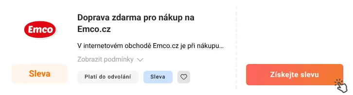 Jak využít slevu Emco.cz