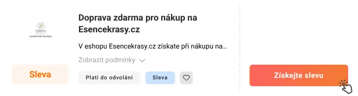 Jak využít slevu EsenceKrasy.cz