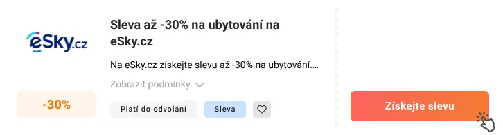 Jak využít slevu eSky.cz