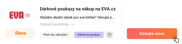 Jak využít slevu EVA.cz