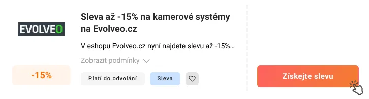 Jak využít slevu Evolveo.cz