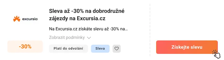 Jak využít slevu Excursia.cz