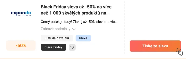 Jak využít slevu Expondo.cz