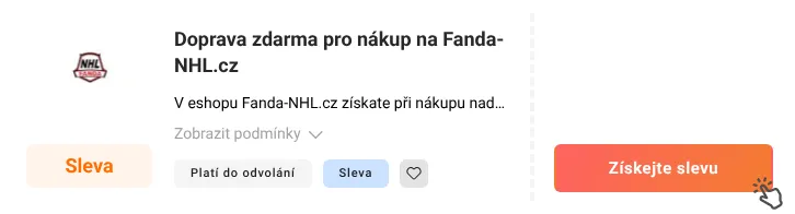 Jak využít slevu Fanda-NHL.cz