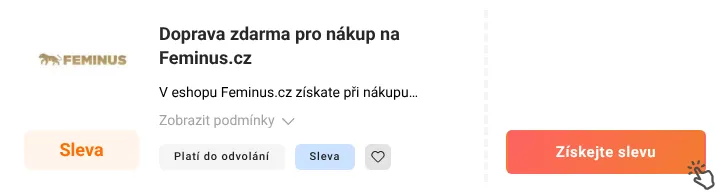 Jak využít slevu Feminus.cz