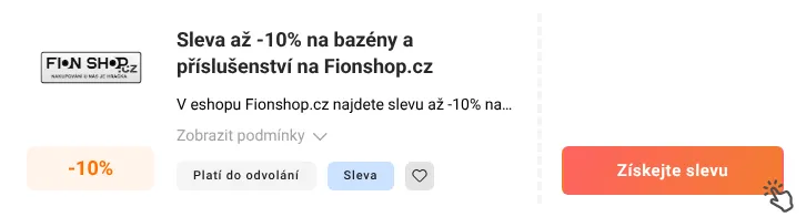Jak využít slevu Fionshop.cz
