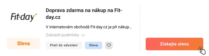 Jak využít slevu Fit-day.cz