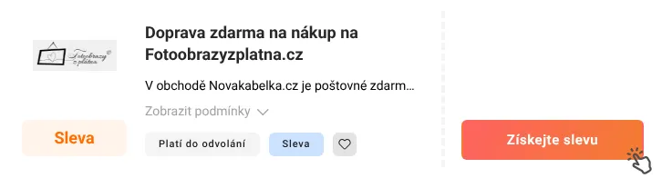 Jak využít slevu Fotoobrazyzplatna.cz