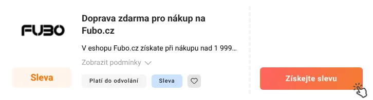 Jak využít slevu Fubo.cz