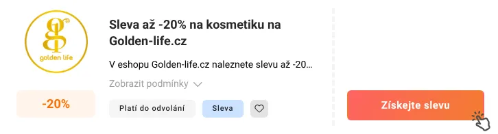 Jak využít slevu Golden-life.cz
