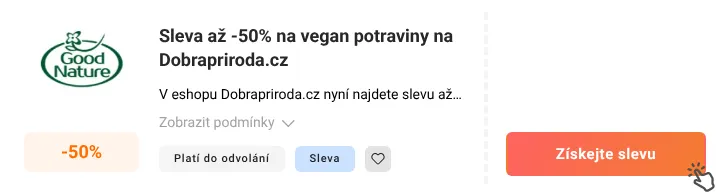 Jak využít slevu Dobrapriroda.cz