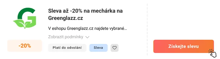 Jak využít slevu Greenglazz.cz