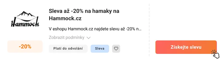 Jak využít slevu Hammock.cz