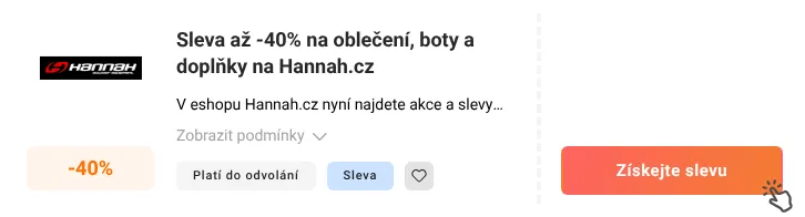 Jak využít slevu Hannah.cz