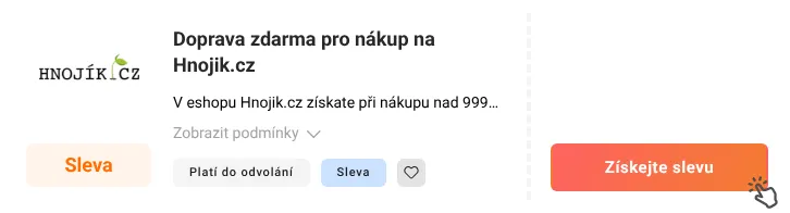 Jak využít slevu Hnojik.cz