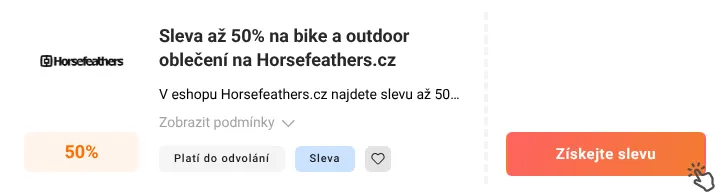Jak využít slevu Horsefeathers.cz