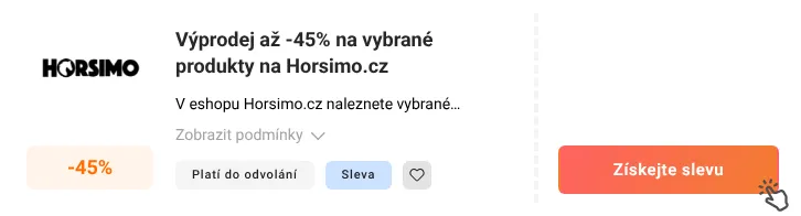 Jak využít slevu Horsimo.cz