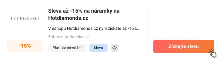 Jak využít slevu Hotdiamonds.cz