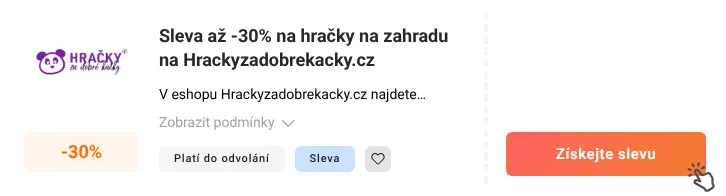 Jak využít slevu Hrackyzadobrekacky.cz