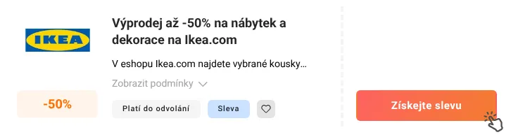 Jak využít slevu Ikea.com