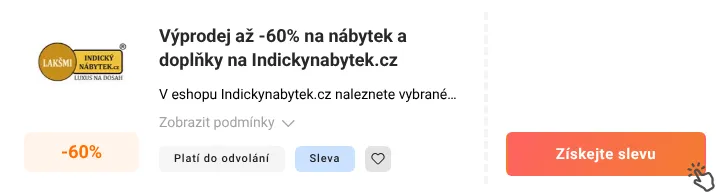 Jak využít slevu Indickynabytek.cz