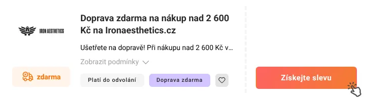 Jak využít slevu Ironaesthetics.cz