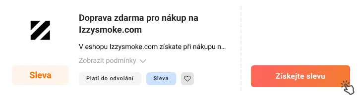 Jak využít slevu Izzysmoke.com