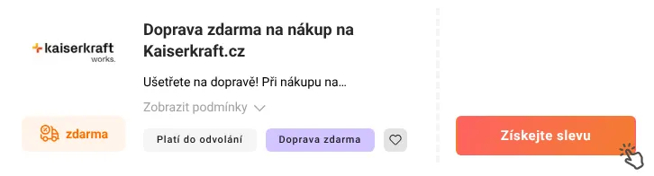 Jak využít slevu Kaiserkraft.cz