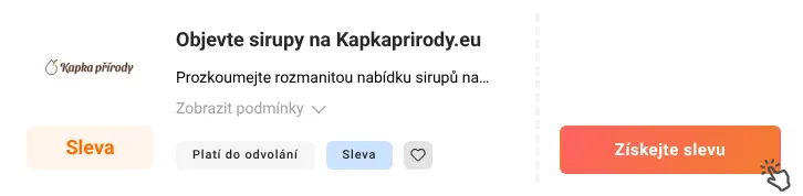 Jak využít slevu Kapkaprirody.eu