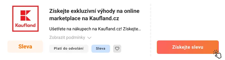 Jak využít slevu Kaufland.cz