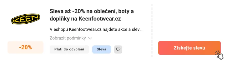 Jak využít slevu Keenfootwear.cz