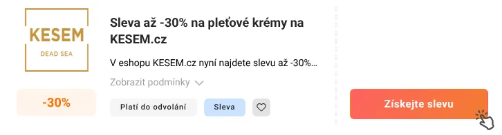Jak využít slevu KESEM.cz