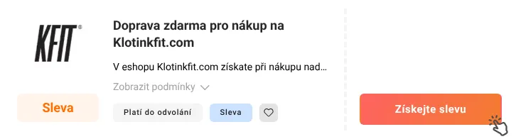 Jak využít slevu Klotinkfit.com