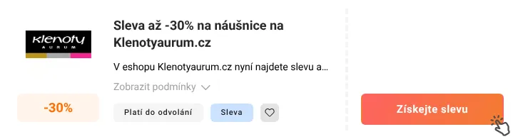 Jak využít slevu Klenotyaurum.cz