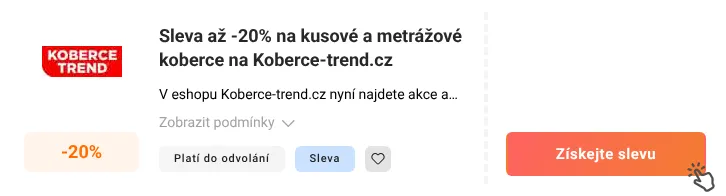 Jak využít slevu Koberce-trend.cz