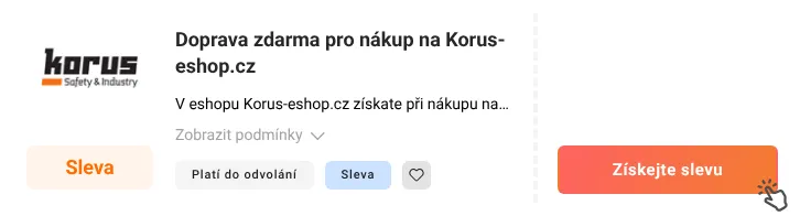 Jak využít slevu Korus-eshop.cz