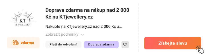 Jak využít slevu KTjewellery.cz