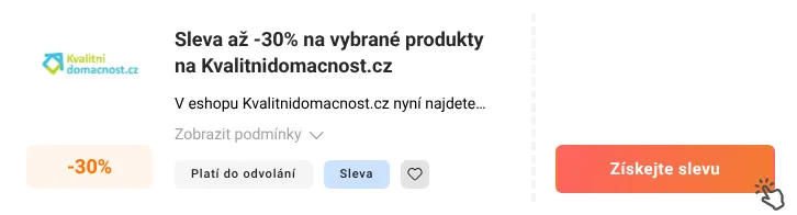 Jak využít slevu Kvalitnidomacnost.cz