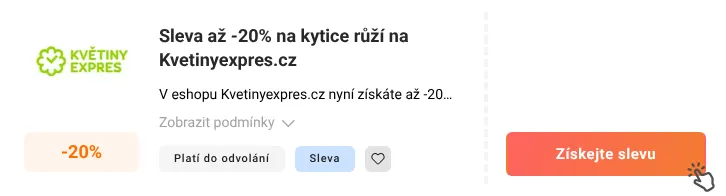 Jak využít slevu Kvetinyexpres.cz