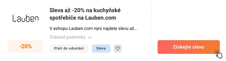 Jak využít slevu Lauben.com