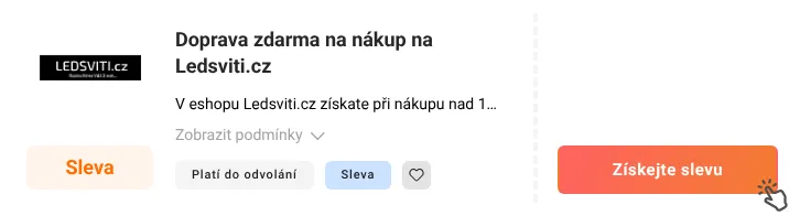 Jak využít slevu Ledsviti.cz