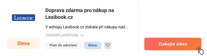 Jak využít slevu Lexibook.cz