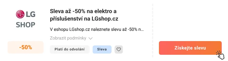 Jak využít slevu LGshop.cz