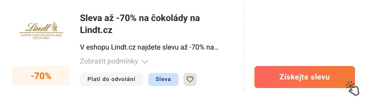 Jak využít slevu Lindt.cz