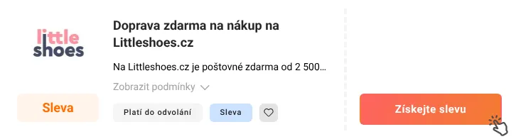 Jak využít slevu Littleshoes.cz