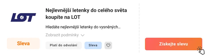 Jak využít slevu LOT.com