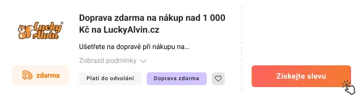 Jak využít slevu LuckyAlvin.cz