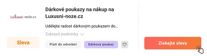 Jak využít slevu Luxusni-noze.cz