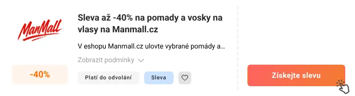 Jak využít slevu Manmall.cz
