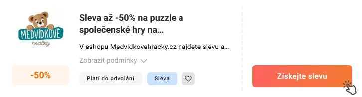 Jak využít slevu Medvidkovehracky.cz